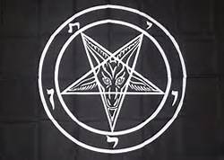 Inverted Pentagram of Black Magic or Incarnation from Logos or spirit to flesh